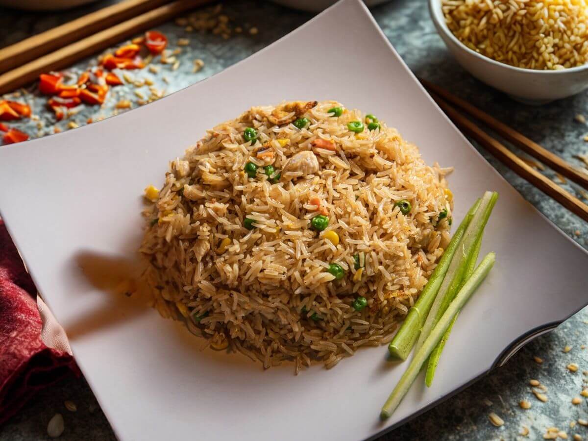 10 ingredients fried rice recipe