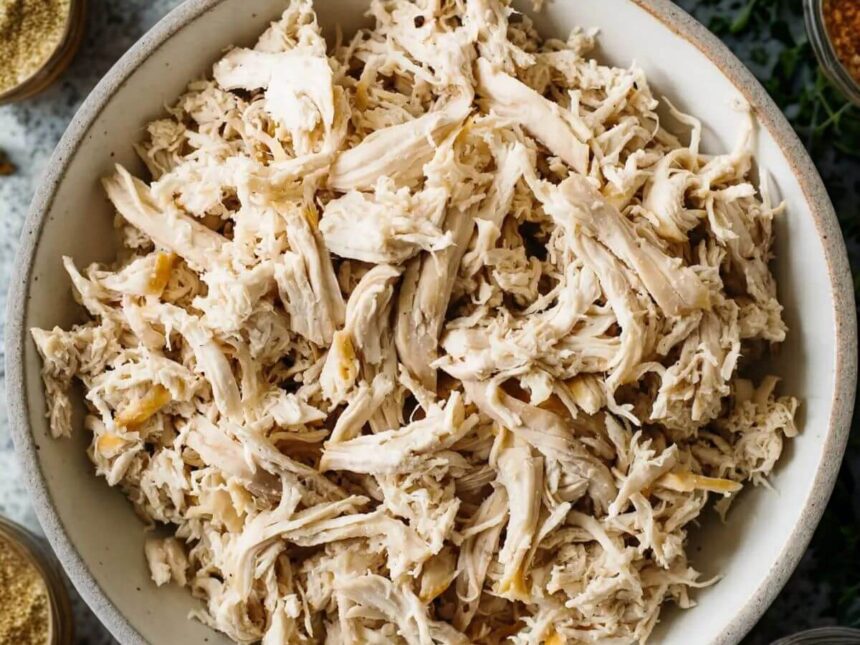 how long to boil chicken breast to shred