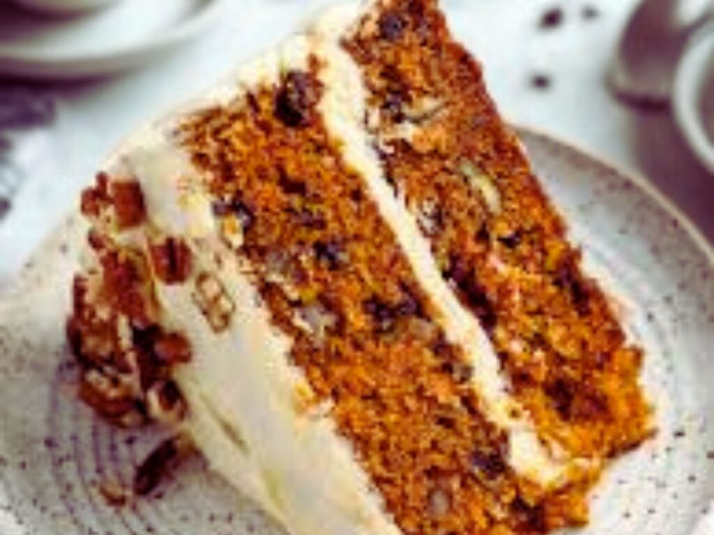4-Ingredient Carrot Cake