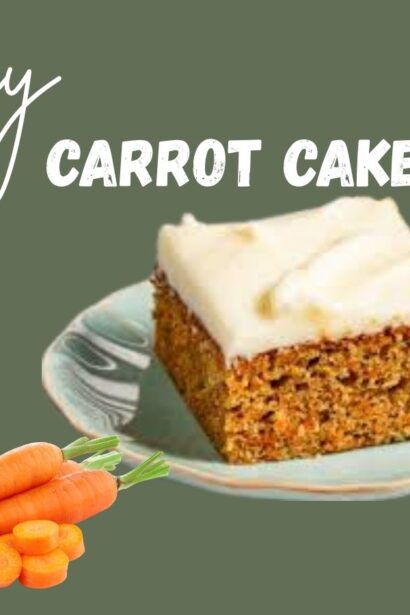 4-Ingredient Carrot Cake