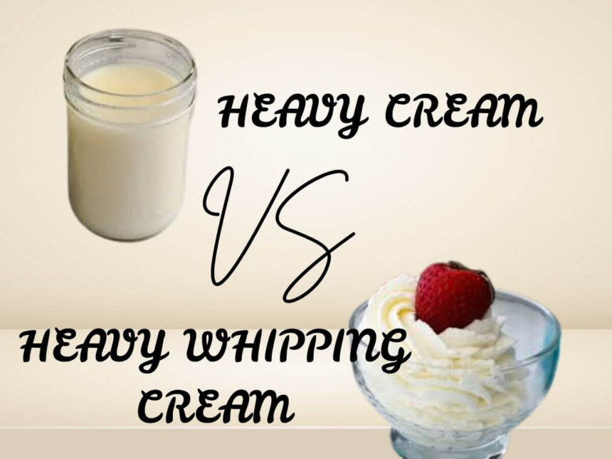 Is Heavy Cream the Same as Heavy Whipping Cream