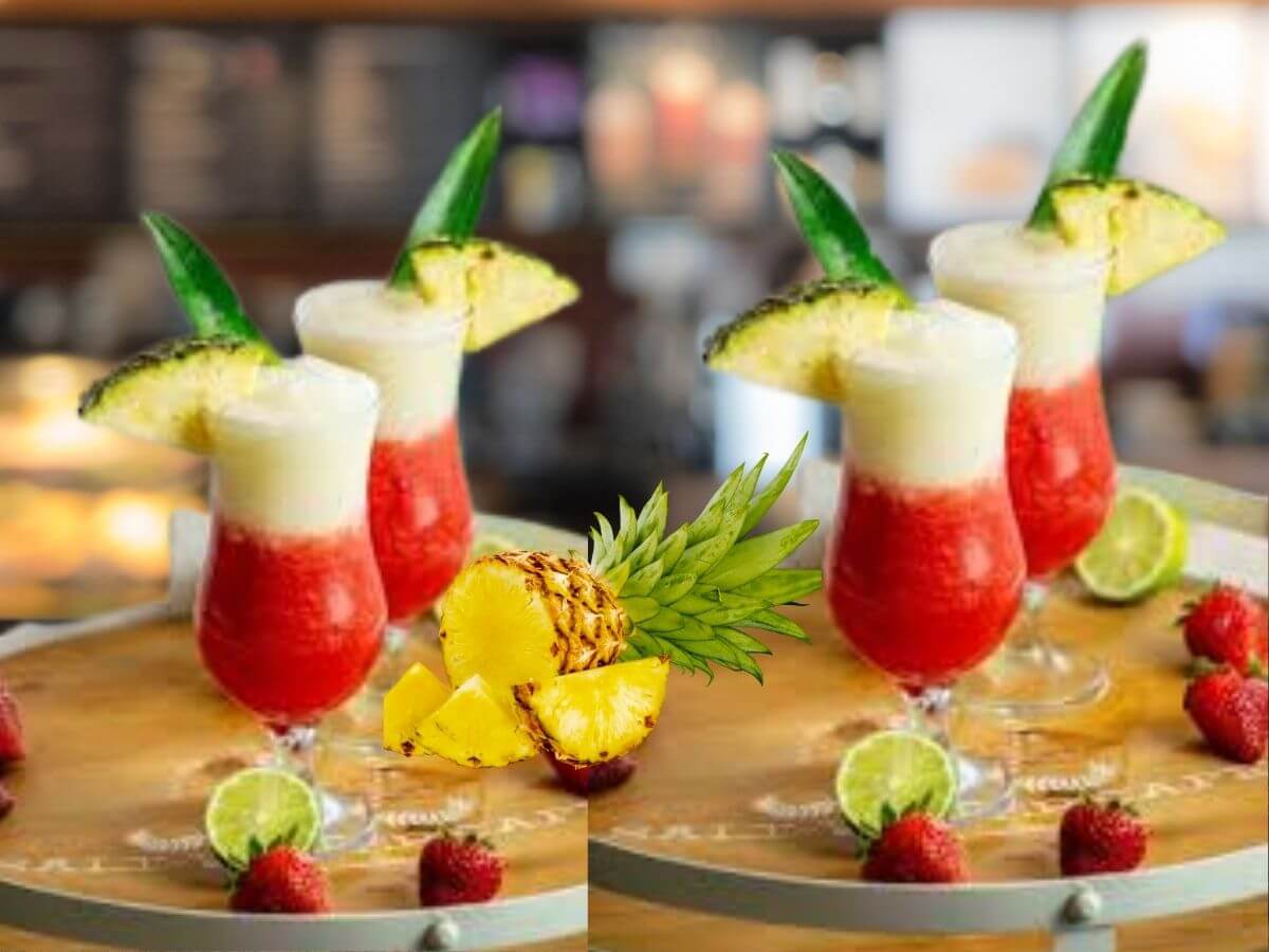 Miami Vice drink recipe