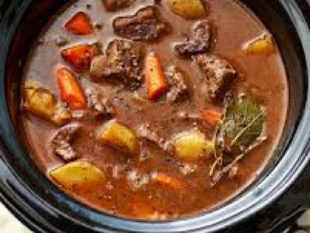 Recipe for Beef Stew in Crock Pot