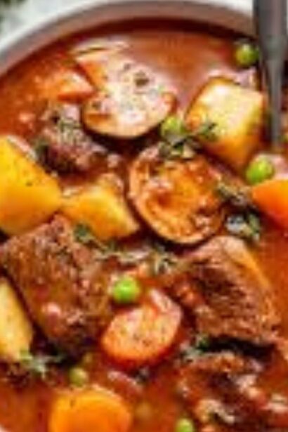 Recipe for Beef Stew in Crock Pot