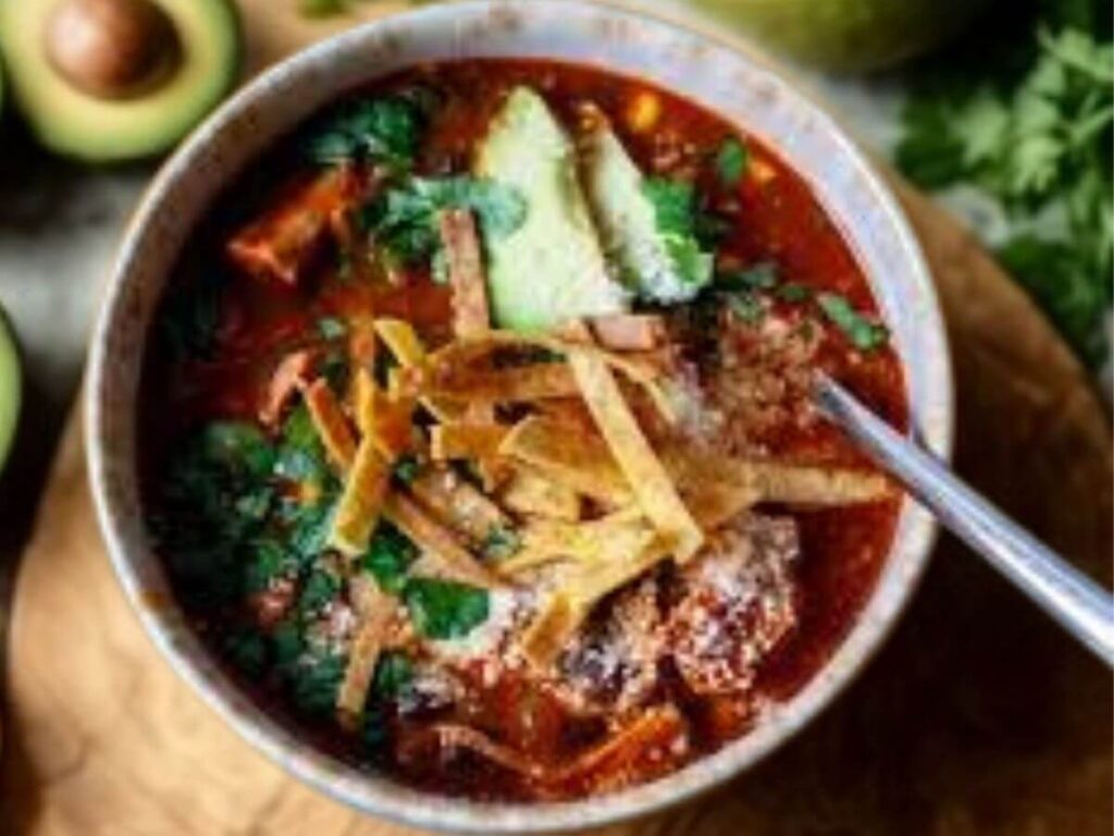 Traditional Mexican soups