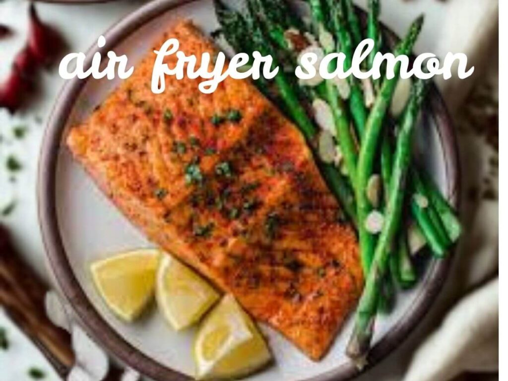 Pinch of Yum air fryer salmon
