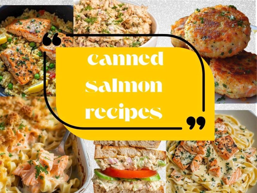 simple canned salmon recipes