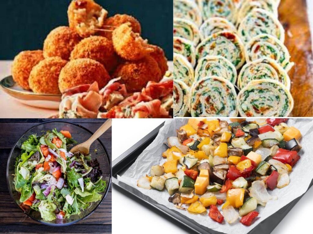 vegetarian appetizers for party