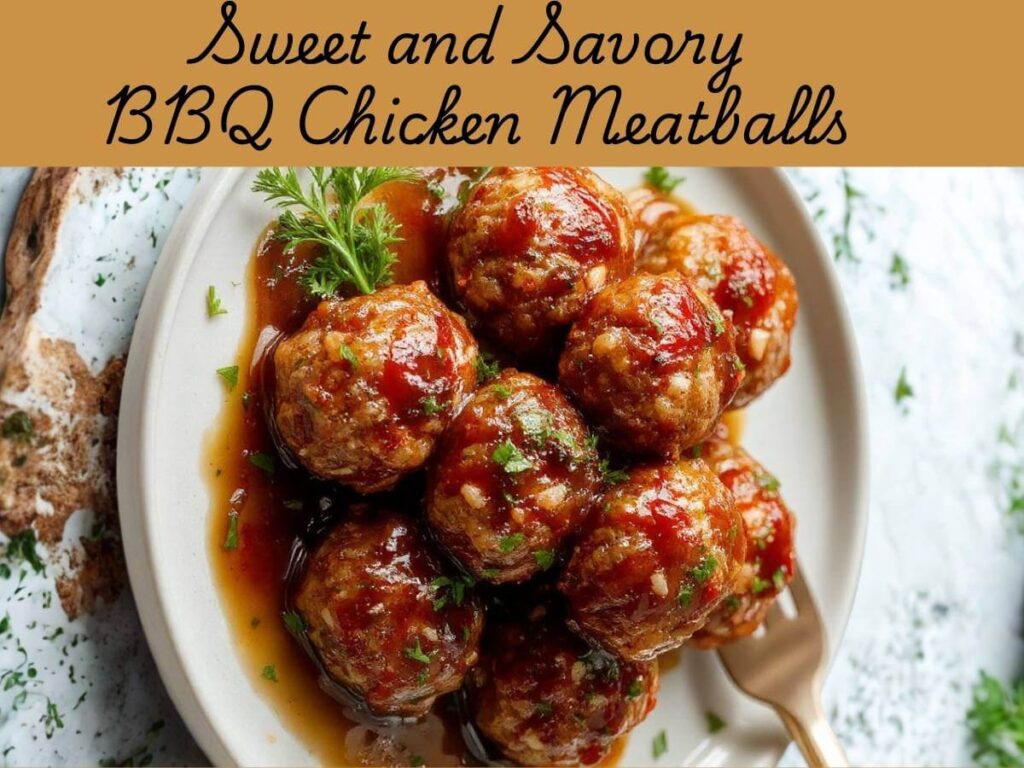 Ground Chicken Meatballs Recipe
