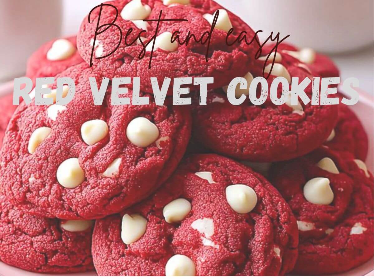 Best and easy Red Velvet Cookies