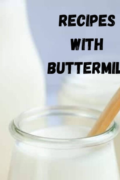Recipes with Buttermilk