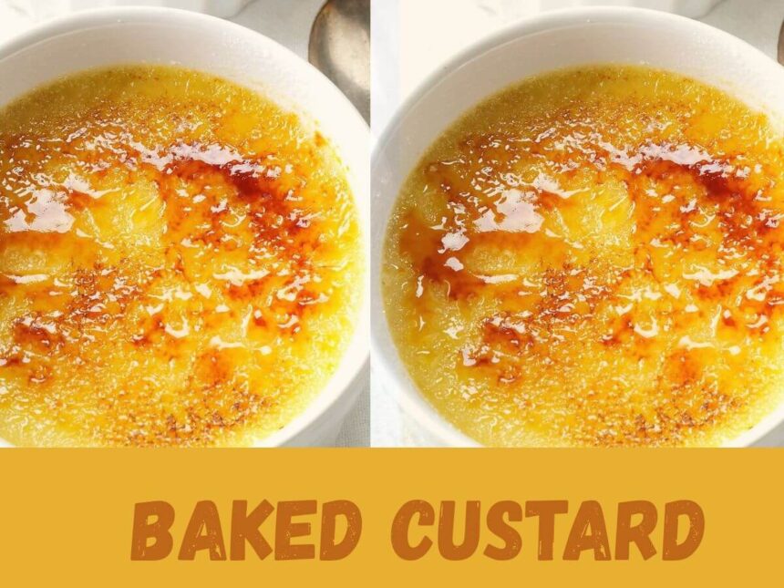 Baked Custard