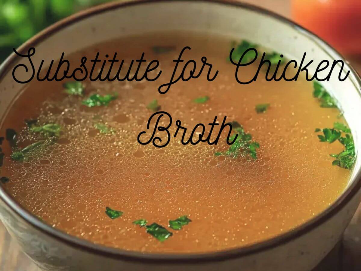Substitute for Chicken Broth